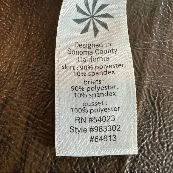 Athleta Light Aqua Blue Skort Tennis Sz L - Picture 7 of 10